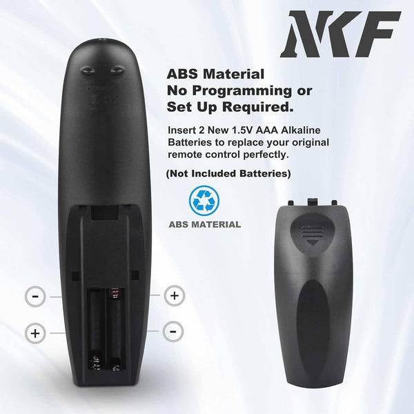 EC32V2HA EC40V2FA Replace Remote Control for Caixun Android TV Remote for BLAUPUNKT TV Remote, for SANSUI TV Remote, for ARRQW TV Remote