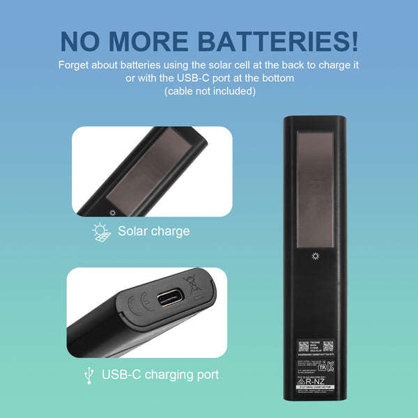 Replacement Remote Control for Bose TV Speaker and Solo Soundbar Series II,Compatible with Bose Solo 5 10 15 Series II TV Sound System 418775 431974 732522 845194 740928-1120 838309-1100 with Battery