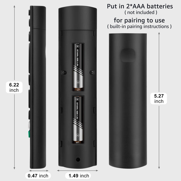 【Pack of 2】 New Universal Remote for All Samsung TV Remote, Replacement Compatible for All Samsung Smart TV, LED, LCD, HDTV, 3D, Series TV