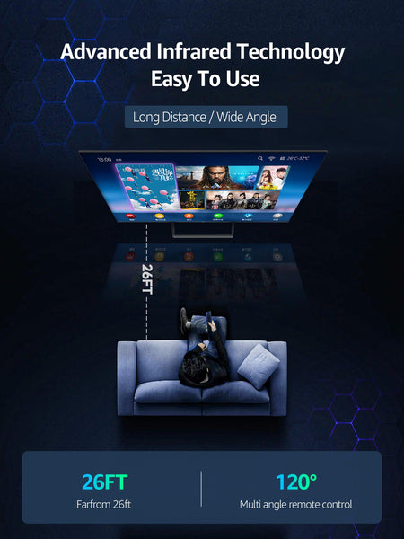 Replacement Remote Control for Bose Solo 5 10 15 Series II TV Sound System 418775 410376 431974 845194 740928-1120 838309-1100, for Bose Solo Soundbar Series II and TV Speaker