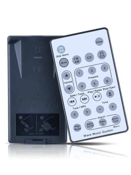 Replacement Remote Control for Bose Solo 5 10 15 Series II TV Sound System 418775 410376 431974 845194 740928-1120 838309-1100, for Bose Solo Soundbar Series II and TV Speaker