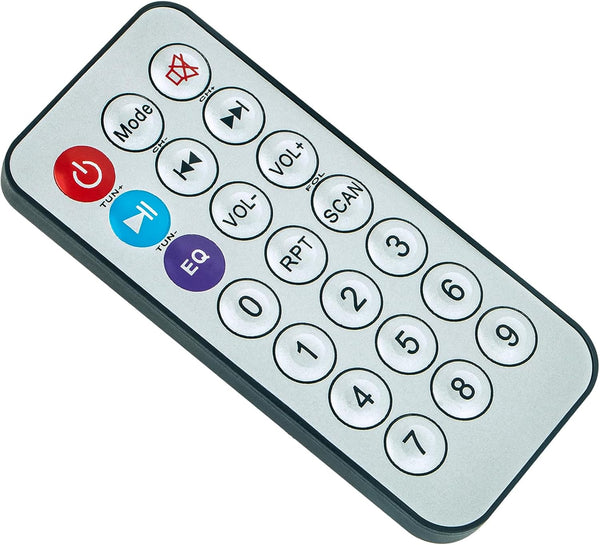 Replacement Remote Control Commander Compatible with QFX Portable Speaker PBX-81 PBX-800TWS PBX-210 PBX-154 PBX-2250 PBX-808TWS PBX-804SM PBX-1205 PBX-5015