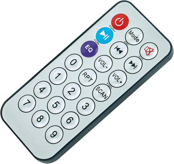 Replacement Remote Control Commander Compatible with QFX Portable Speaker PBX-81 PBX-800TWS PBX-210 PBX-154 PBX-2250 PBX-808TWS PBX-804SM PBX-1205 PBX-5015