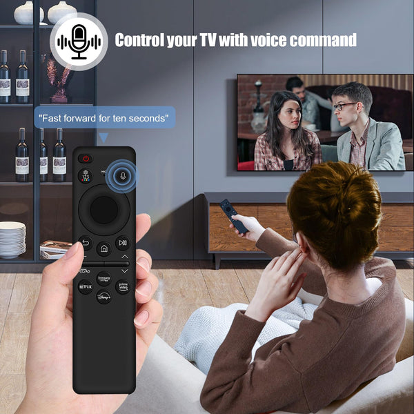 New BN59-01432A Solar TV Remote Control Replacement for Samsung Neo QLED 8K HDR Smart TVs, with Voice,2023